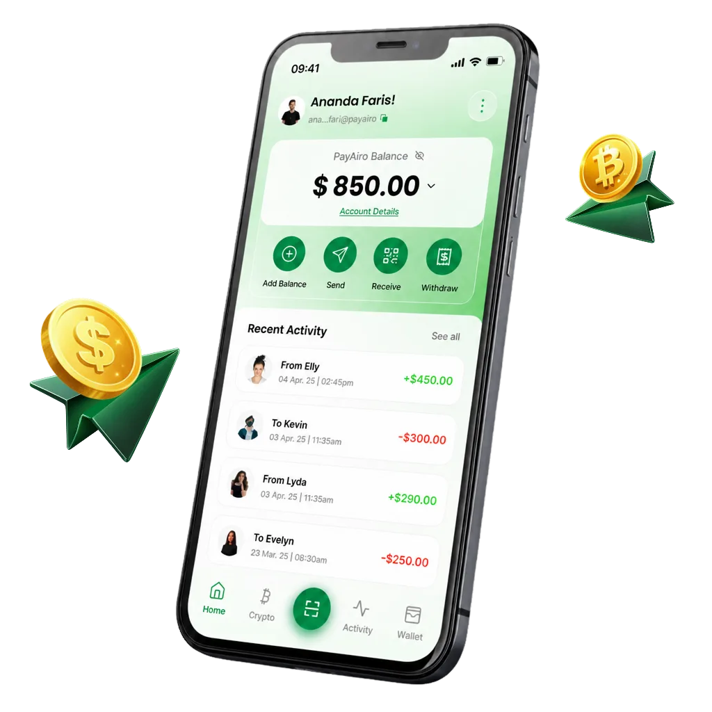 Upgrade Financial Mockup